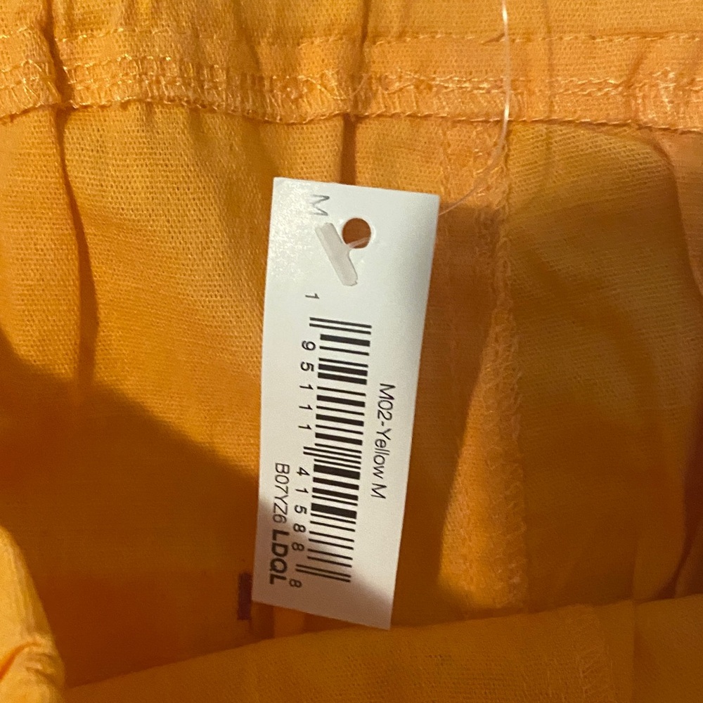 Amazon Essentials Bright Orange Drawstring Shorts - Picture 8 of 8